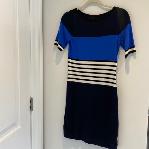 Ann Taylor Blue Knit Dress - Picture 1 of 2